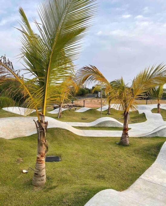 Charming Zen-Style Beach Apartment At Punta Caelo سان كارلوس المظهر الخارجي الصورة